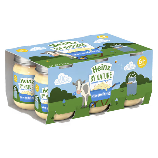 Heinz Rice Pudding 6 Pack Jars 120g