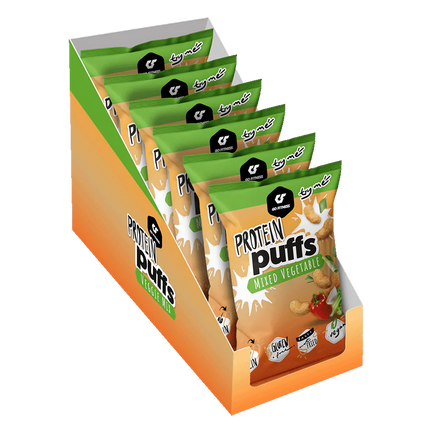 GoFitness Nutrition - Protein Puffs - Veggie Mix - Box