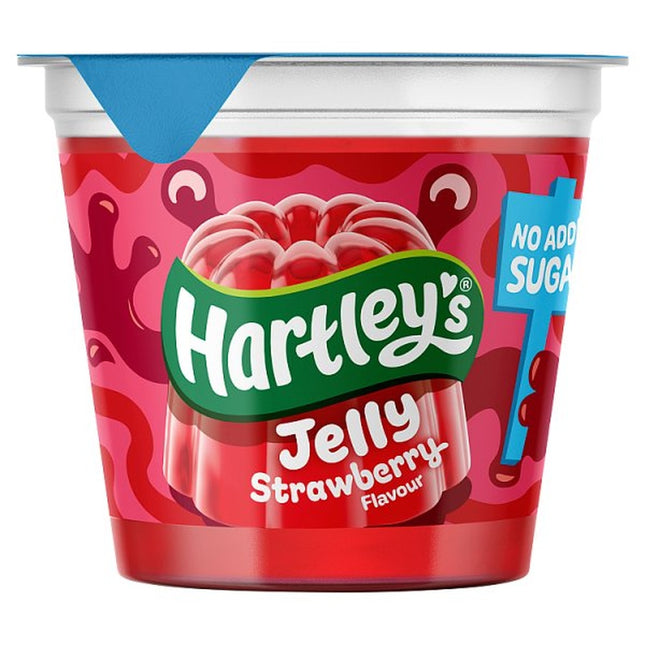 Hartley's No Added Sugar Raspberry Ready to Eat Jelly 115g