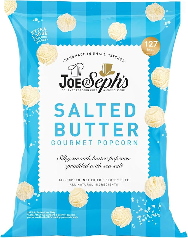 Joe & Seph's Salted Butter Popcorn - 20g