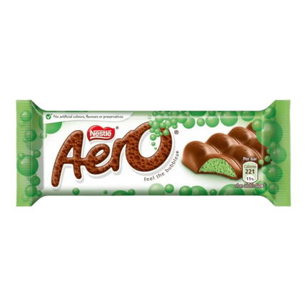 Aero Bubbly Bar Peppermint 36g