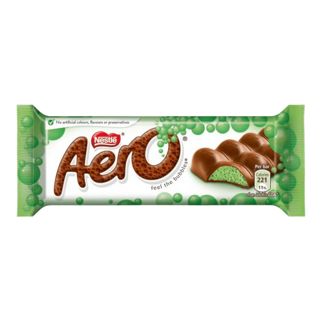 Aero Bubbly Bar Peppermint 36g