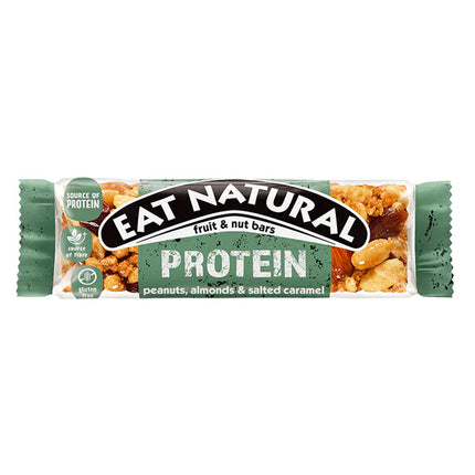 EAT NATURAL 1erPROTEIN Erdnüsse, Mandeln & Salted Caramel (40g)