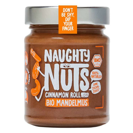 Naughty Nuts Almond Butter Cinnamon Roll 250g