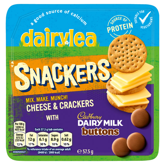 Dairylea Snackers Buttons 57.5G