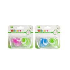 Junior Macare Orthodontic Siliconer Soothers 2 Pack 3M+