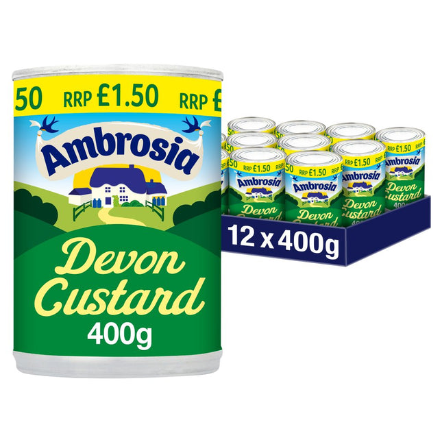 Ambrosia Custard Can PMP £1.50 400g