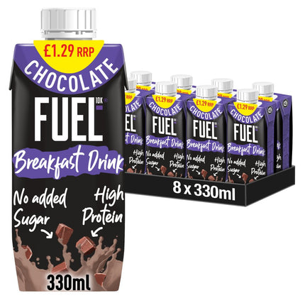 Fuel10K Chocolate Drink PMP £1.29 330ml