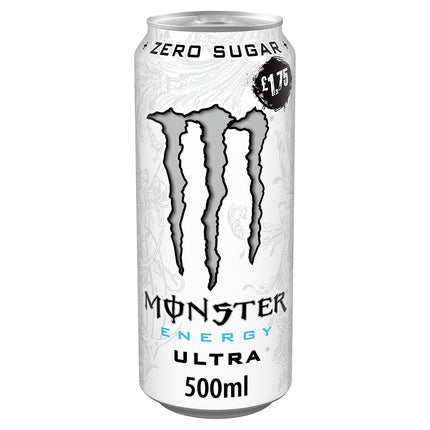 Monster Energy Drink Ultra PMP £1.75 500ml