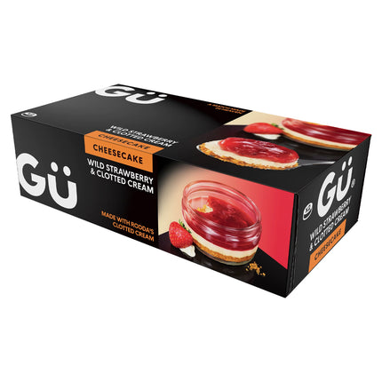 Gu Strawberry & Clotted Cream Cheesecake 2Pk 2X82G