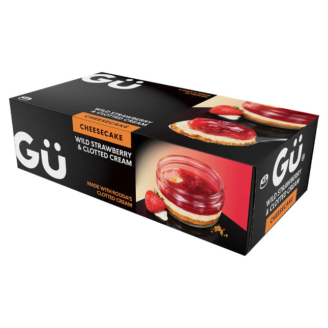 Gu Strawberry & Clotted Cream Cheesecake 2Pk 2X82G