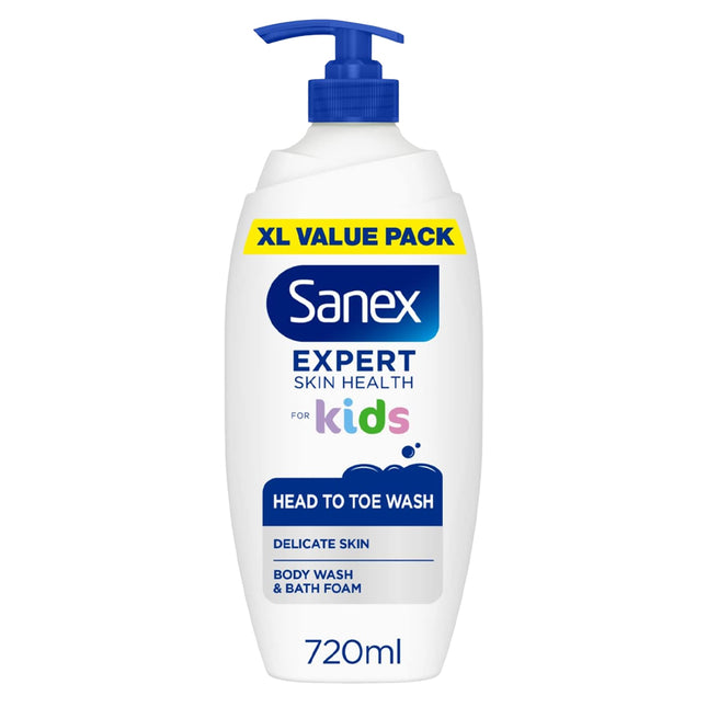 Sanex Shower Gel 720ml Dermo Kids MB with Pump