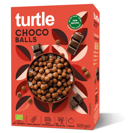 Turtle Chocolate Balls Bio 300g