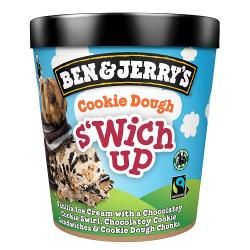 Ben & Jerrys Cookie Dough S'Wich Up 465ml