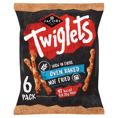 Jacob's Twiglets Original Baked Snacks Multipack 6 x 23g
