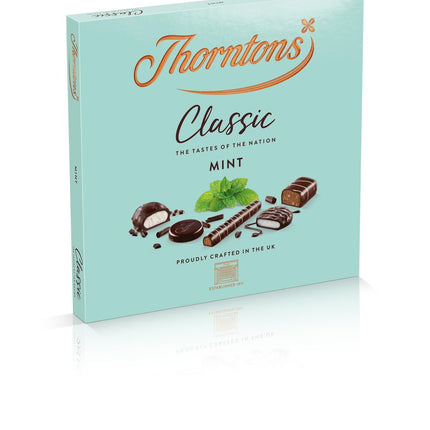 Thorntons Classic Assorted Mint Chocolate Box 233G