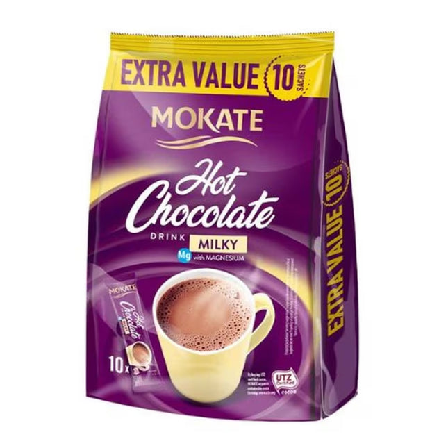 Mokate Hot Chocolate Milky 10x18g