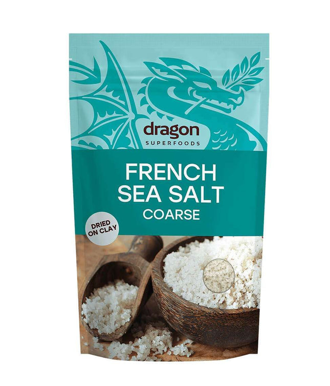 Dragon Superfoods Pure French Sea Salt, Coarse 500G