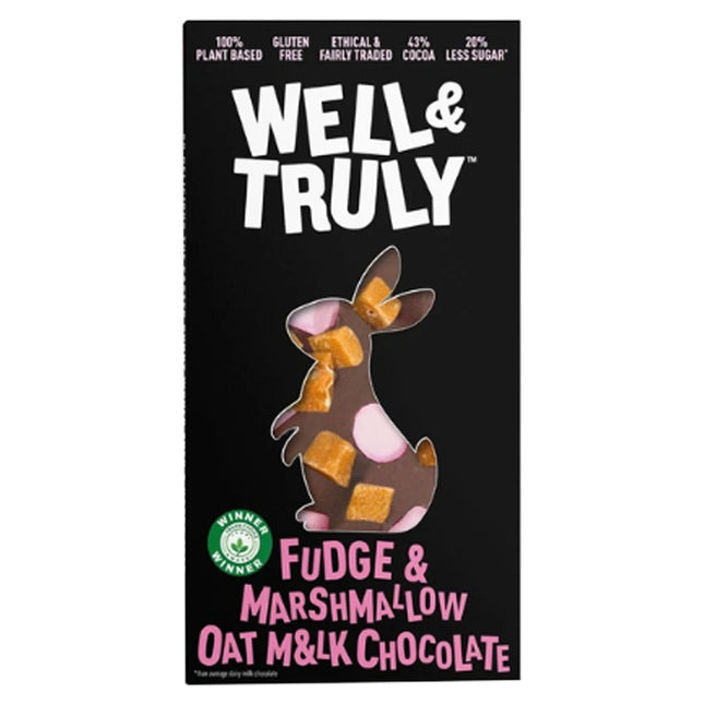 Well&Truly Fudge Marshmallow Oat Milk Chocolate 90g