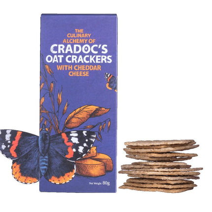 Cradocs Oat with Cheddar Cheese Cracker 80g