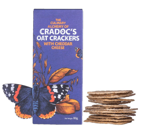 Cradocs Oat with Cheddar Cheese Cracker 80g