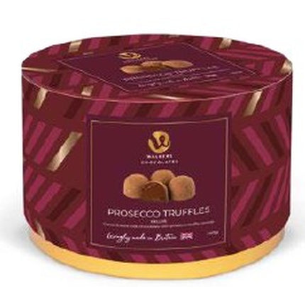 Walkers Tub Milk Chocolate Truffles Prosecco 140g