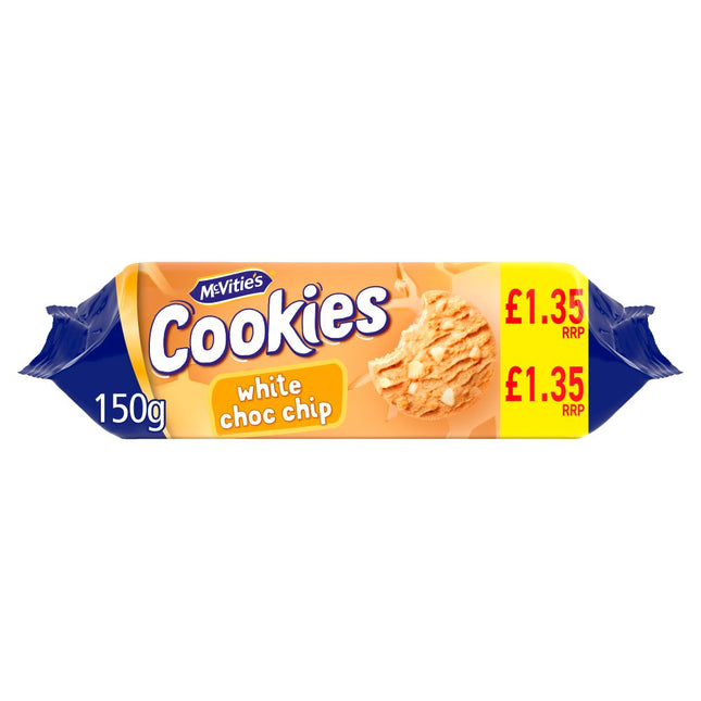 McVitie's Cookies The Chunky One White Chocolate Chip £1.35 PMP 150g