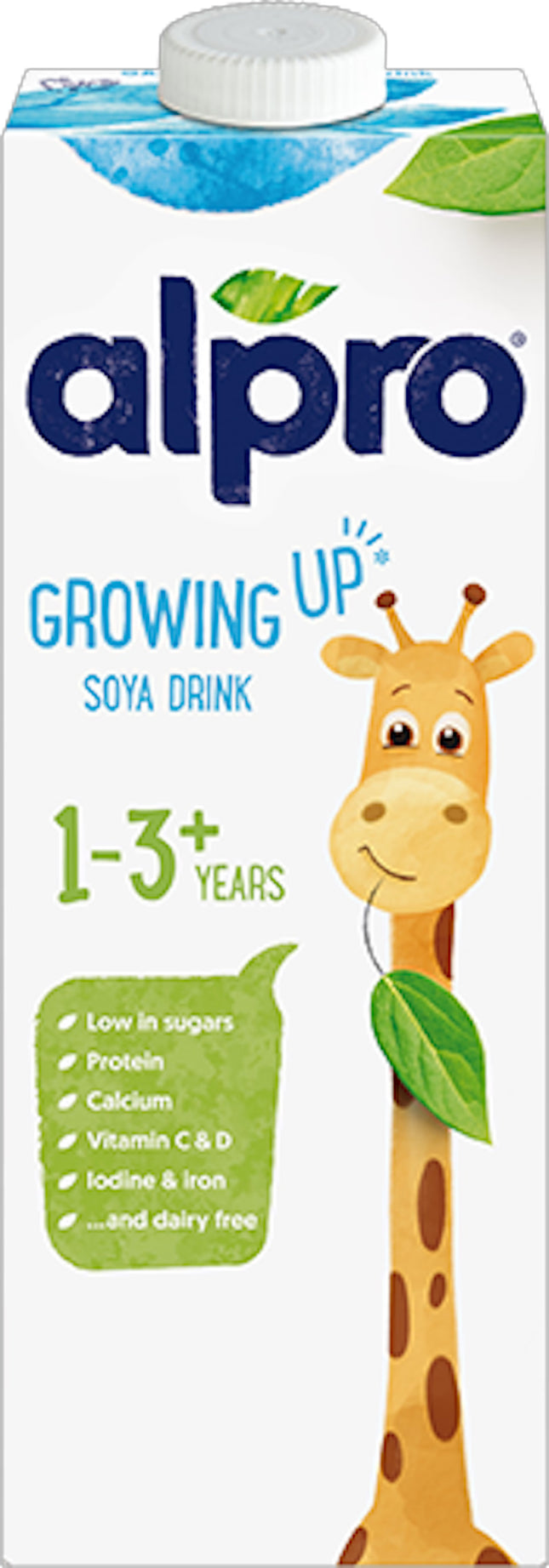 Alpro Soya Growing Up Drink 1-3+ Years 1L