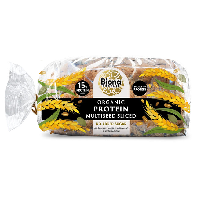 Biona Protein Multiseeded Sliced Bread Organic 400g