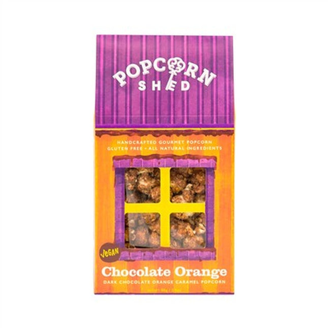 PopCorn Shed Chocolate Orange PopCorn Shed 80g