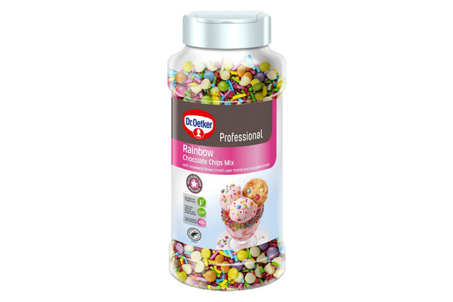 Dr. Oetker Professional Rainbow Choc Chip 850g