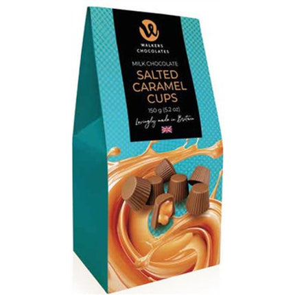 Walkers Tent Box Cups Milk Chocolate Caramel 150g