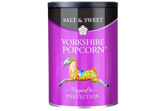 Yorkshire PopCorn Salt & Sweet Popcorn Drum 40g