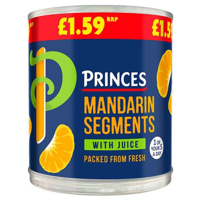 Princes Mandarin in Juice 298G PMP£1.59