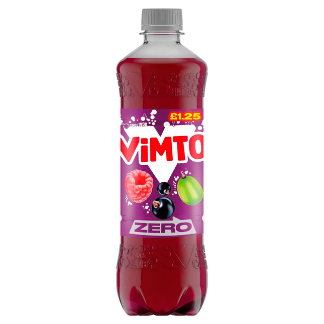 Vimto Sparkling Zero PMP £1.25 500ml