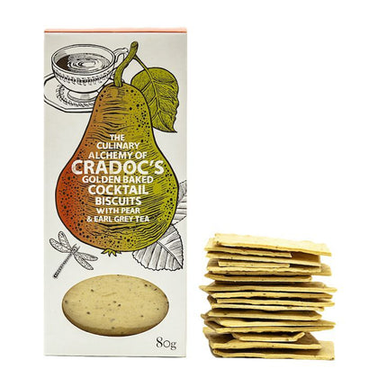 Cradocs Pear and Earl Grey Tea Cracker 80g