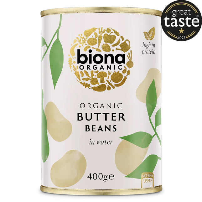 Biona Organic Butter Beans 400g