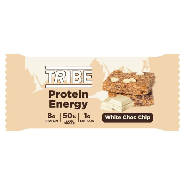 TRIBE Protein Energy White Choc Chip 50g