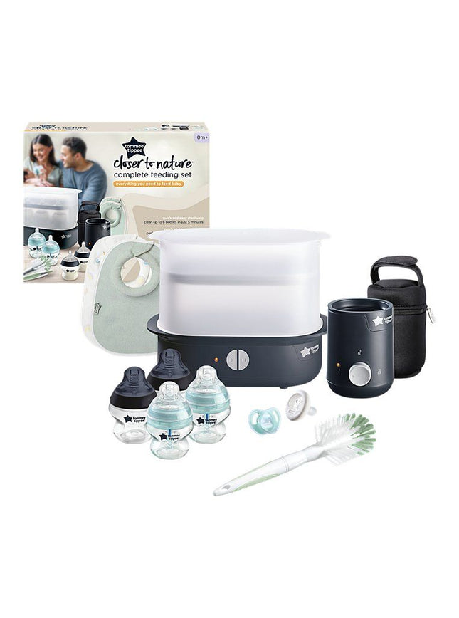 Tommee Tippee Complete Feeding Set Black