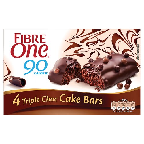 Fibre One Triple Chocolate Cake Bar 25g
