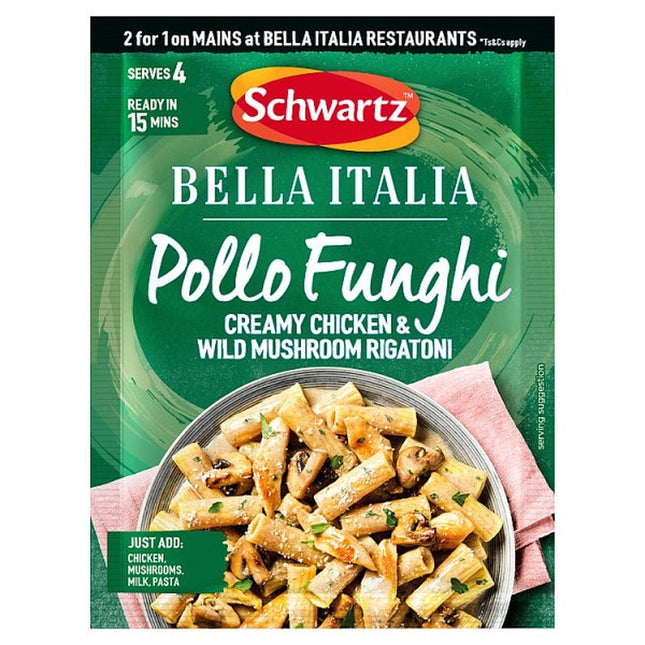Schwartz Bella Italia Pollo Funghi 30G