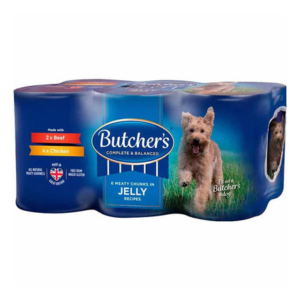 Butcher's Recipe Chunks in Jelly 6x400g