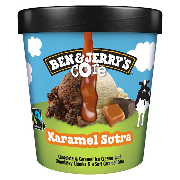 Ben & Jerrys CORE Karamel Sutra 465ml