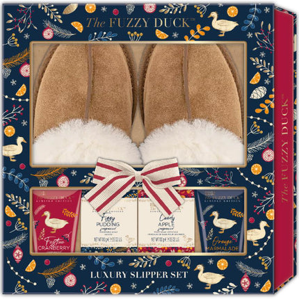 The Fuzzy Duck Winter Wonderland Luxury Slipper Gift Set 900g