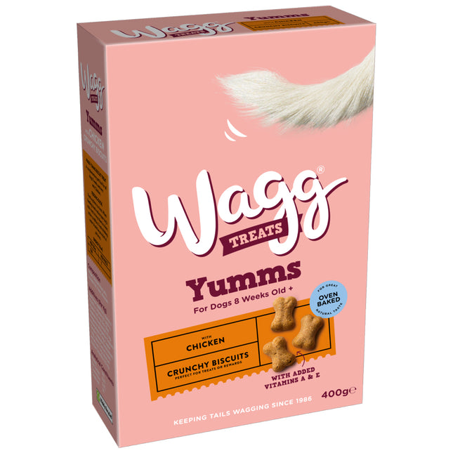 Wagg Dog Chicken YUMMs Biscuit Treats 400g