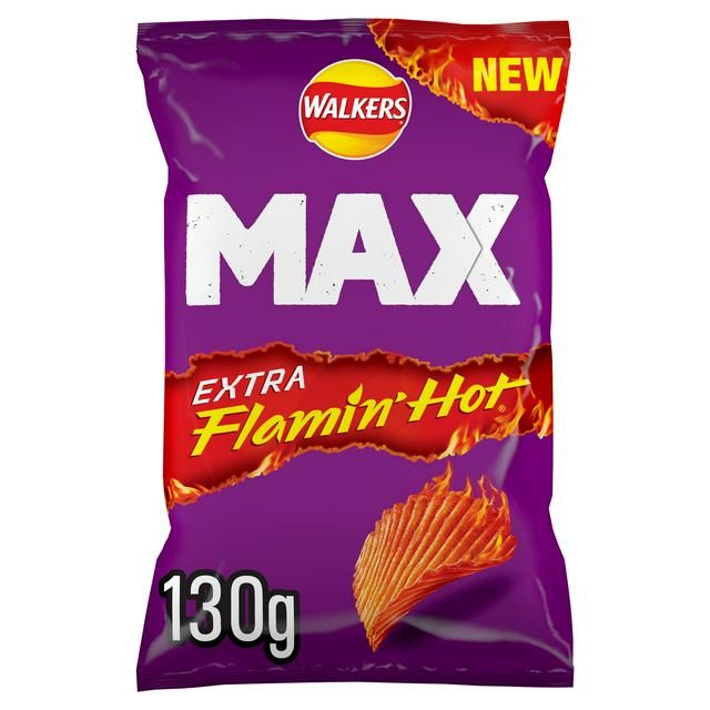 Walkers MAX Extra Flamin' Hot 130g
