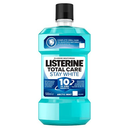Listerine Mouthwash 500ml Stay White