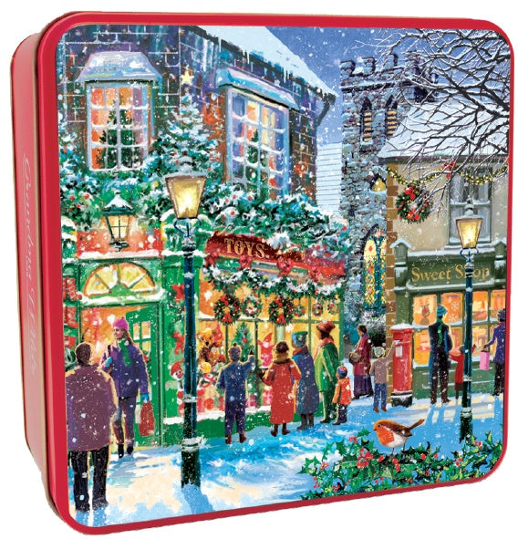 Grandma Wild's Embossed Toy & Sweet Shop Tin 200g