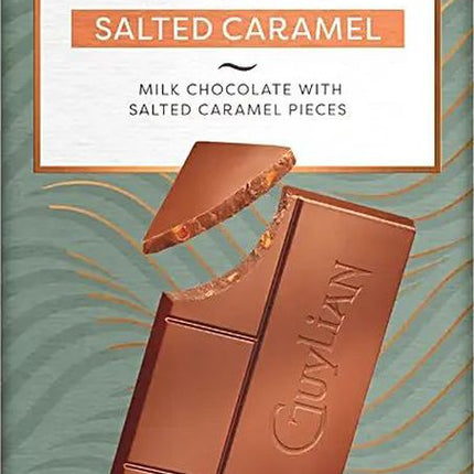 Guylian milk chocolate mini bars with salted caramel 100g