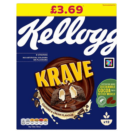 Krave Cookies & Cream 375g £3.69 PMP